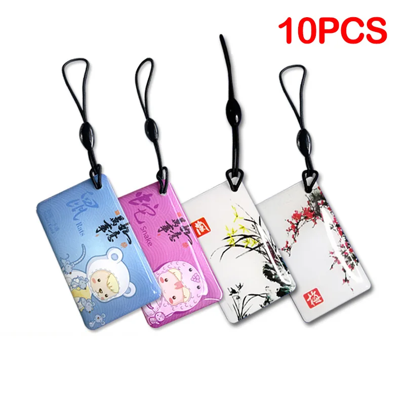 10 PCS 13.56MHZ High Quality PVC Smart IC Door Card