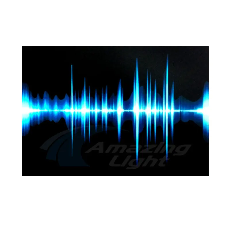 Christmas Light Up El Panel Music Sound Activated Flashing El Panel For T-shirt