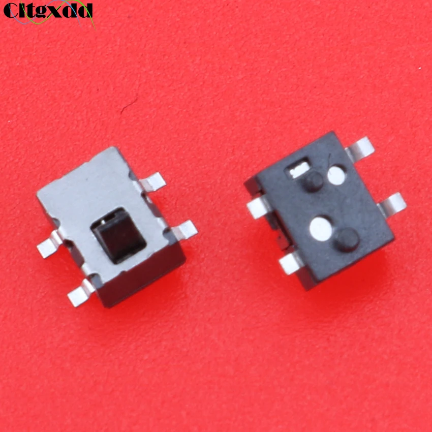 Cltgxdd 10PCS 4 Pin Mini Slide Switch Self Reset Micro Toggle Switch Miniature Switch JC-TS10 Micro Detection Switch