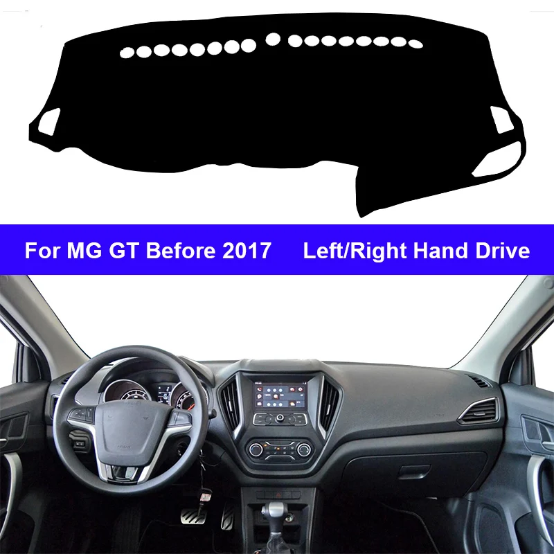 

Car Inner Dashboard Cover DashMat Carpet For MG GT Before 2017 Rug Anti-UV Sun-Shade Protector 2016 2015 2014 2013 2012 2011
