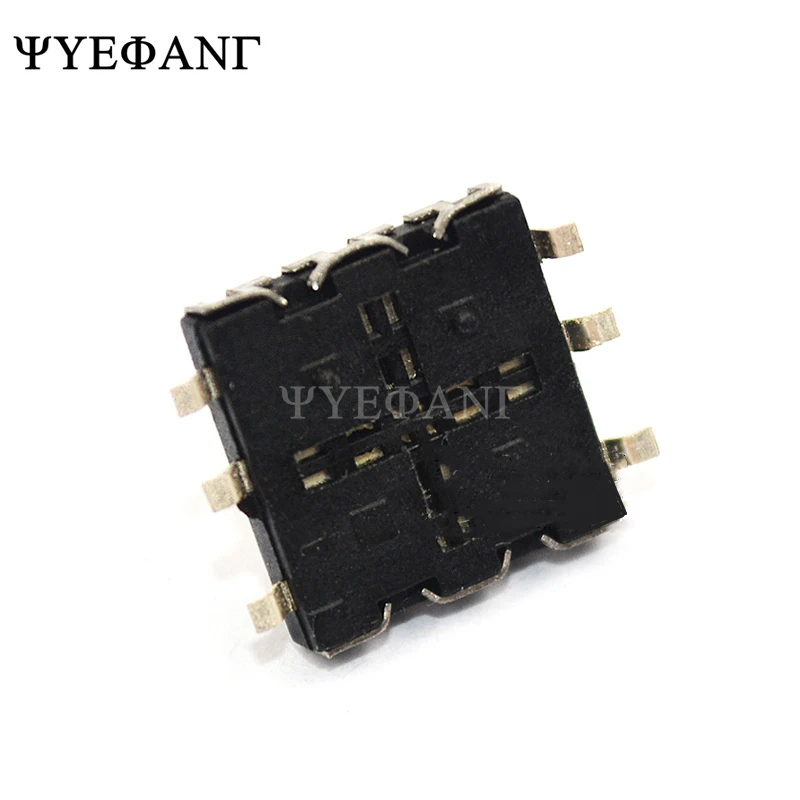 1 قطعة خماسية التبديل 10*10*9 مللي متر SMD متعددة الاتجاه التبديل إعادة براعة التبديل 10x10x9 6 دبوس SMT