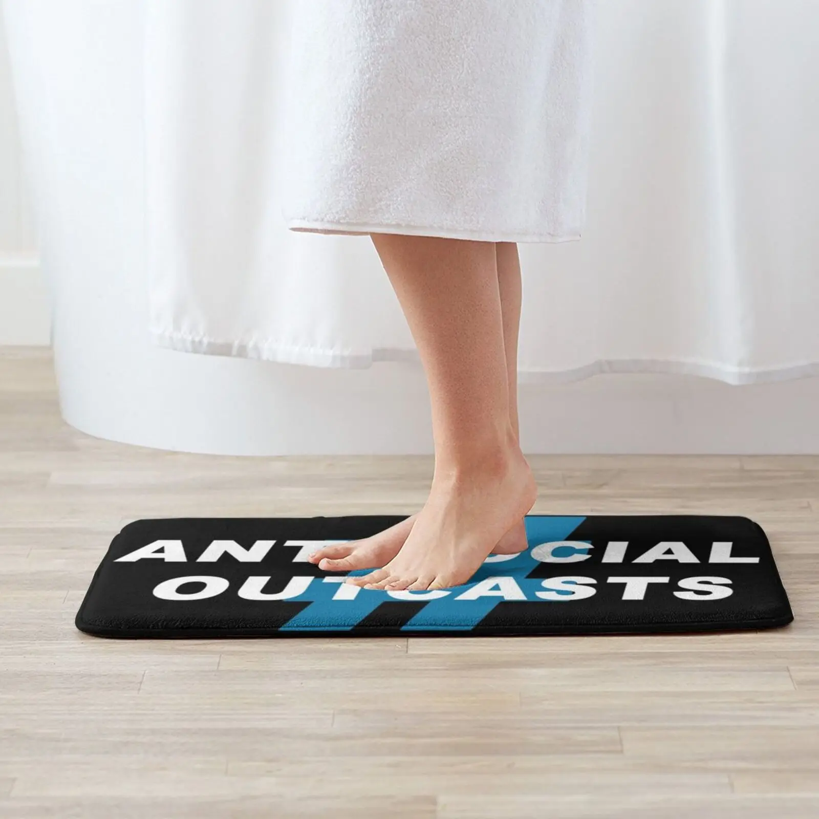 Outcasts Soft Cushion Home Carpet Door Mat Car Rug Smark Out Moment Talk Pro Wrestling