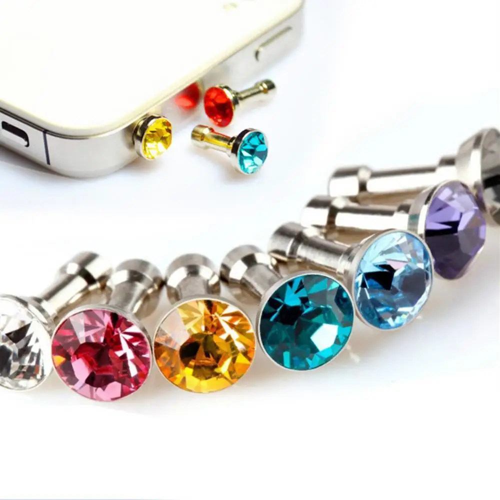 Bonito conjunto de 5 piezas de auriculares para teléfono móvil con enchufe a prueba de polvo, cubierta de cargador multifunción, enchufe a prueba de polvo para teléfono móvil