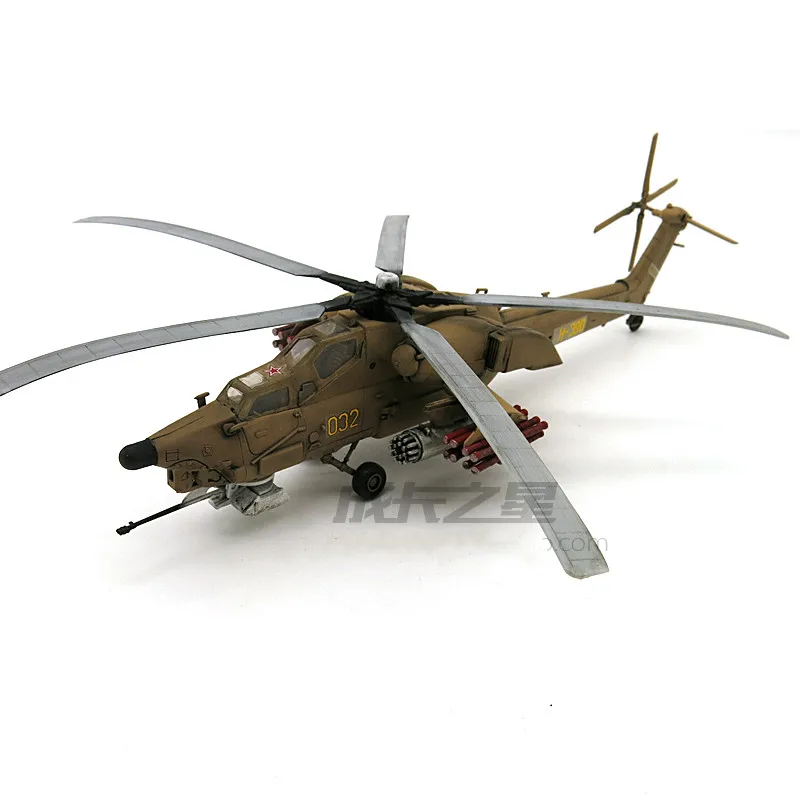 1/72 Model Airplane Mi-28 Havoc Anti-Tank Attack Helicopter Military Assembly Model Toys