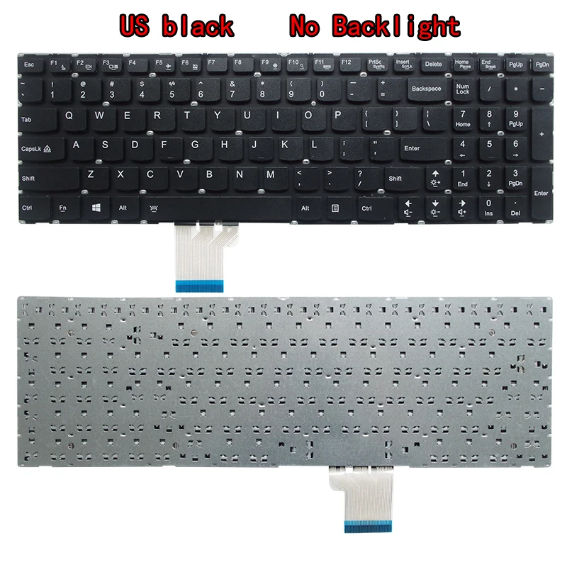 Laptop Keyboard for Lenovo Y50-70AM Y50-70AS Y50P-70 Y50-80 U530 U530T U530P-IFI Notebook Replace Keyboard