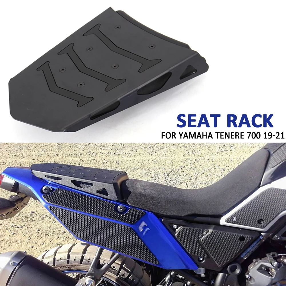 NEW Black Mono Seat Rack Motorcycle Accessories For Yamaha Tenere 700 2021-2019