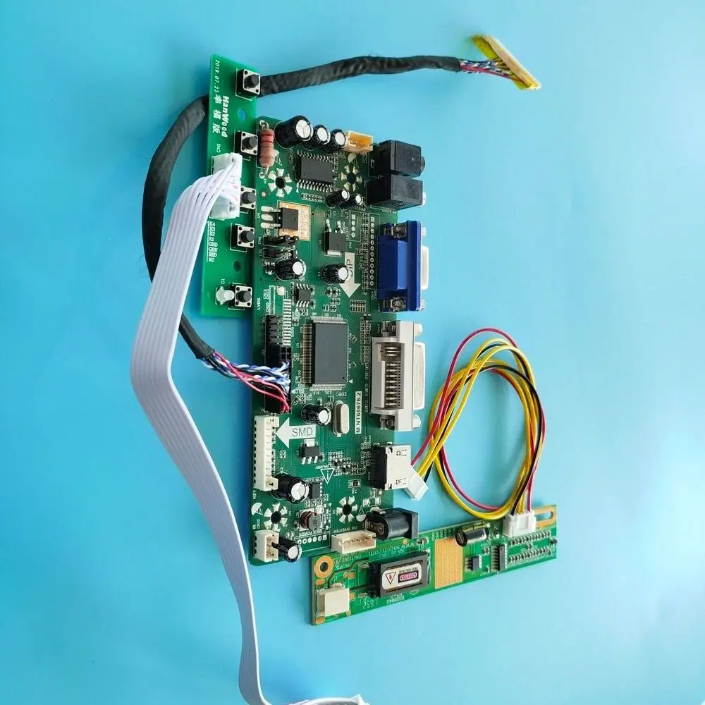 

Kit for LP171WP4(TL)(Q1)/(TL)(Q2)/(TL)(R1)/(TL)(R2) Controller Board HDMI+DVI+VGA LCD Display panel 30pin 1440X900