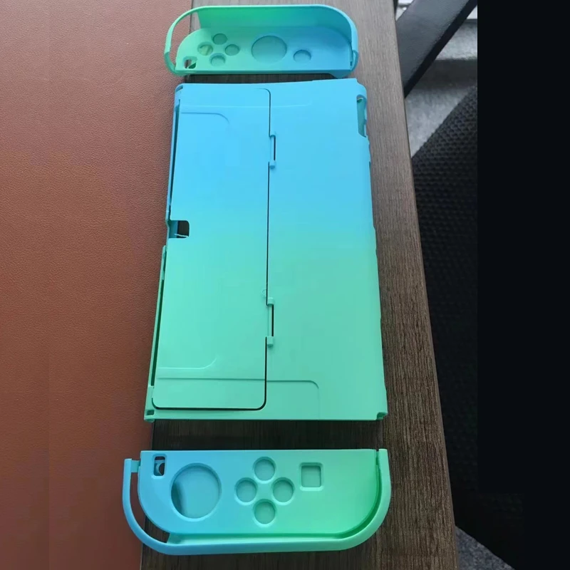 Nintendo Switch用のカラーグラデーションケース,コンソールアクセサリ,ハードPC保護カバー