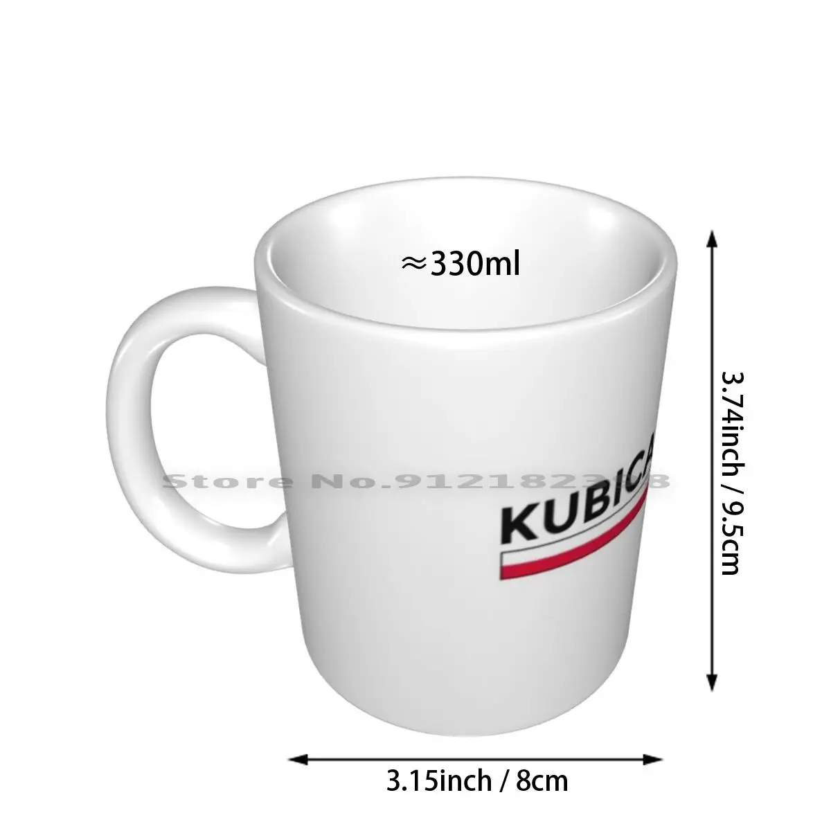 2018-#40 Kubica Ceramic Mugs Coffee Cups Milk Tea Mug Racing Motorsport Kubica Robert Kubica Cars Poland Creative Trending