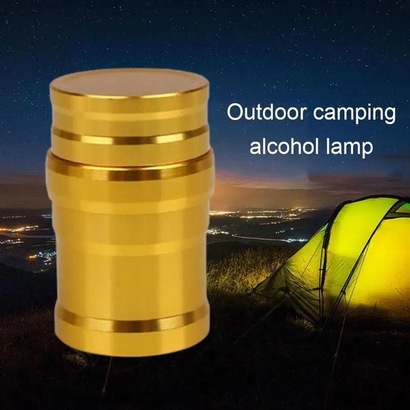 Portable Metal Mini Alcohol Lamp Lab Equipment Heating Liquid Stoves For Outdoor Survival Camping Hiking Travel Accessories