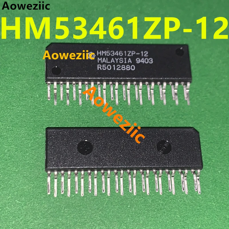 Aoweziic 5 pçs/lote HM53461ZP-12 hm53461zp hm53461 zip-24 4-bit multi porta cmos vídeo ram novo importado original