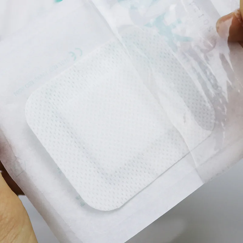 10pcs Waterproof Breathable Sterile Dressing Plaster Wound Hemostasis Sticker Cushion Adhesive First Aid Bandage Emergency Kit