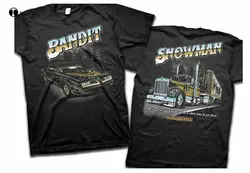 Smokey And The Bandit T-Shirt Funny Birthday Cotton Tee Vintage Gift Men Women Tee