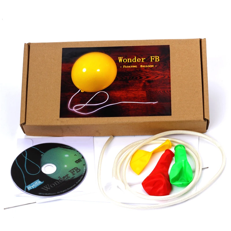 Wonder Floating Balloon By RYOTA ( DVD+GIMMICK ) - Magic Tricks FB Magic Balloon Props Stage Illusion Comedy Toys For Party