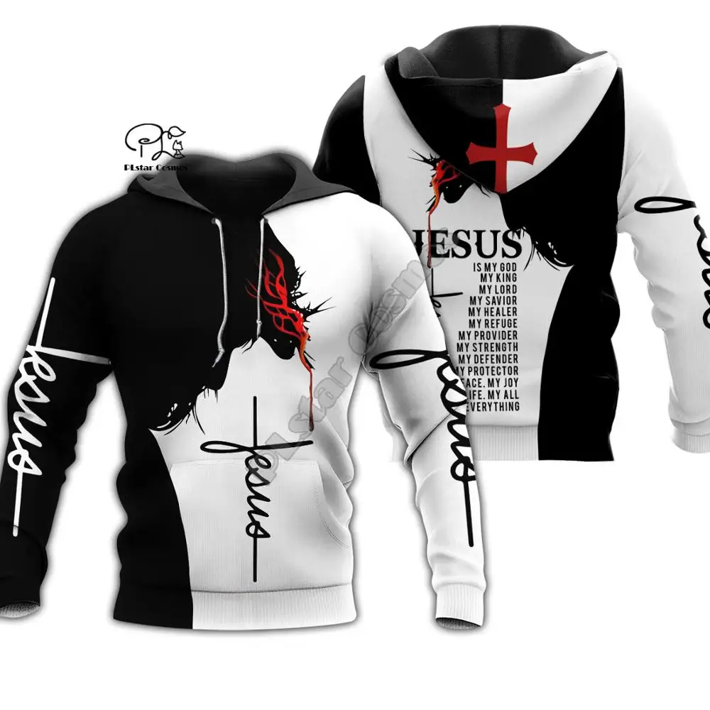 

PLstar Cosmos God Christian Catholic Jesus Retro Streetwear Funny Pullover Harajuku 3DPrint Men/Women Zip/Hoodies/Sweatshirts 10