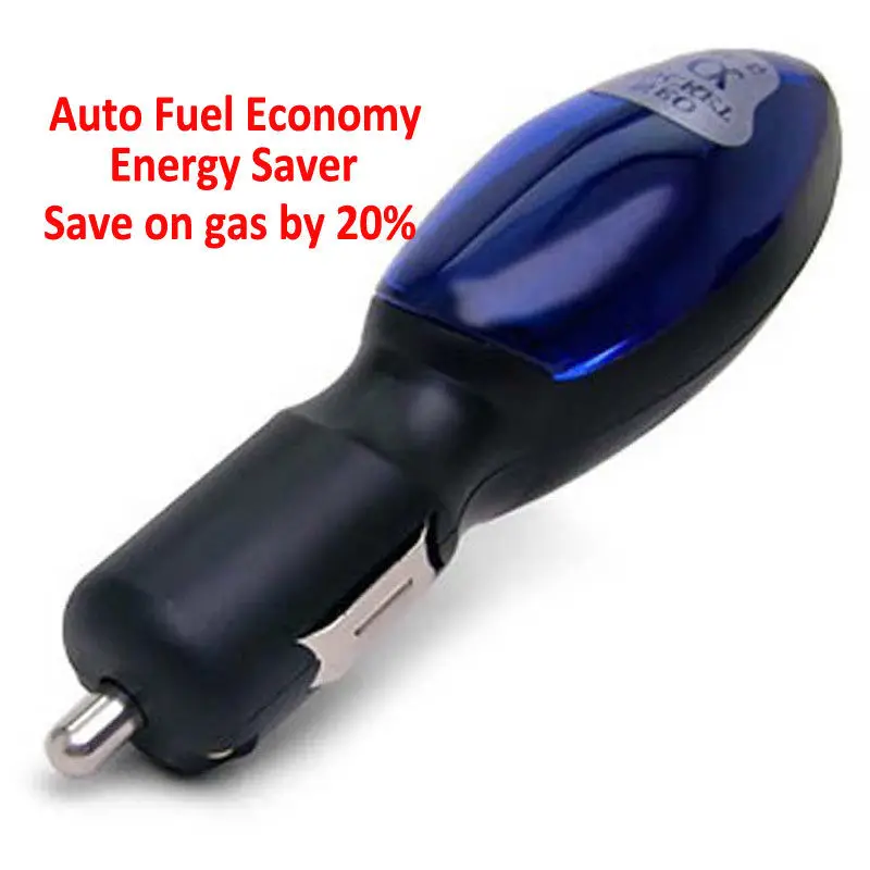20% Car Fuel Saver Save on Gas Economizer Fuel Shark Universal 12V Vehicle-mounted Fuel-saving Treasure Enhance The Power Tool