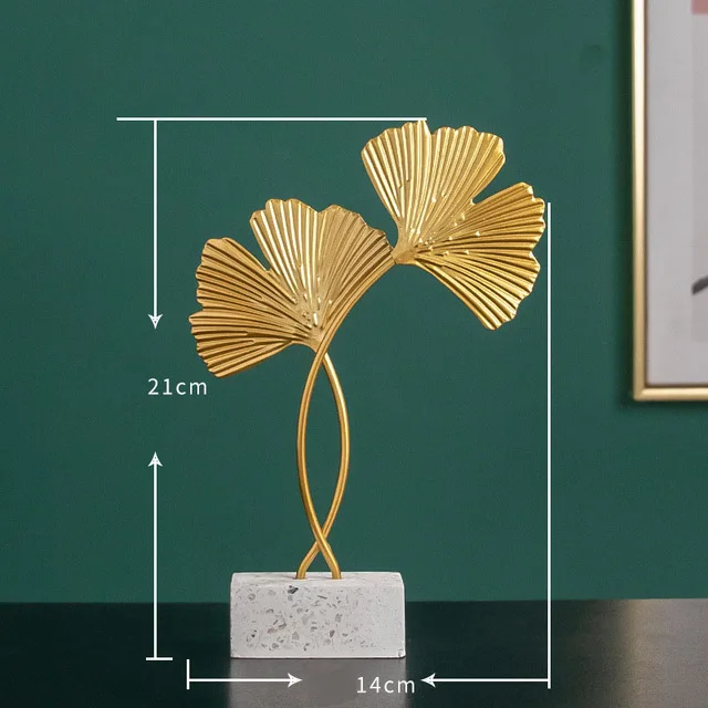 Nordic Luxe Goud Hars Sculptuur Technologie Decoratie Woonkamer Eetkamer Grid Veranda Wijn Tv Kast Decoratie Gift