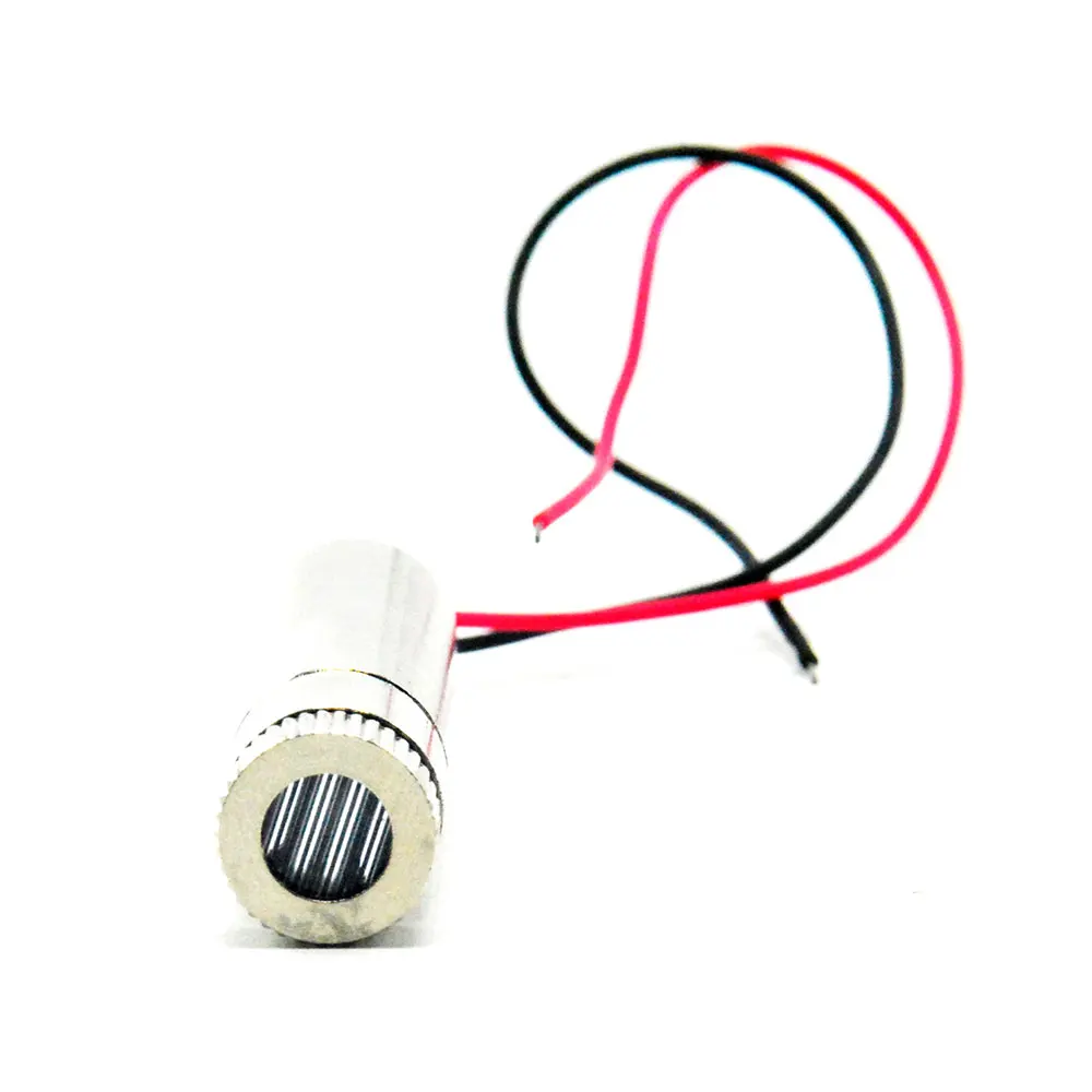 Focusable 3-5V 650nm 5Mw Rode Lijn Laser Diode Module 12X30Mm W/12mm Holder Sink