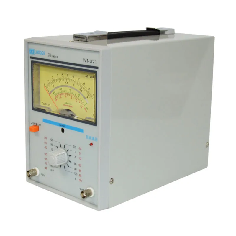 Imagem -03 - Voltímetro Agulha Dupla Tensão 100v Display Ponteiro Duplo Tvt322