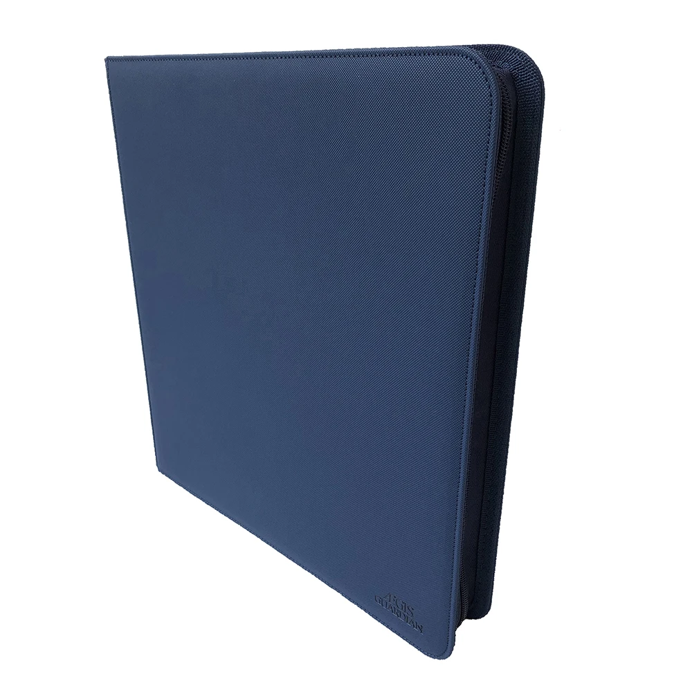 480 Pockets Side Loading Trading Card Binder Pages - Zip Album - 12 Pocket TCG Folder Card Collector : Blue