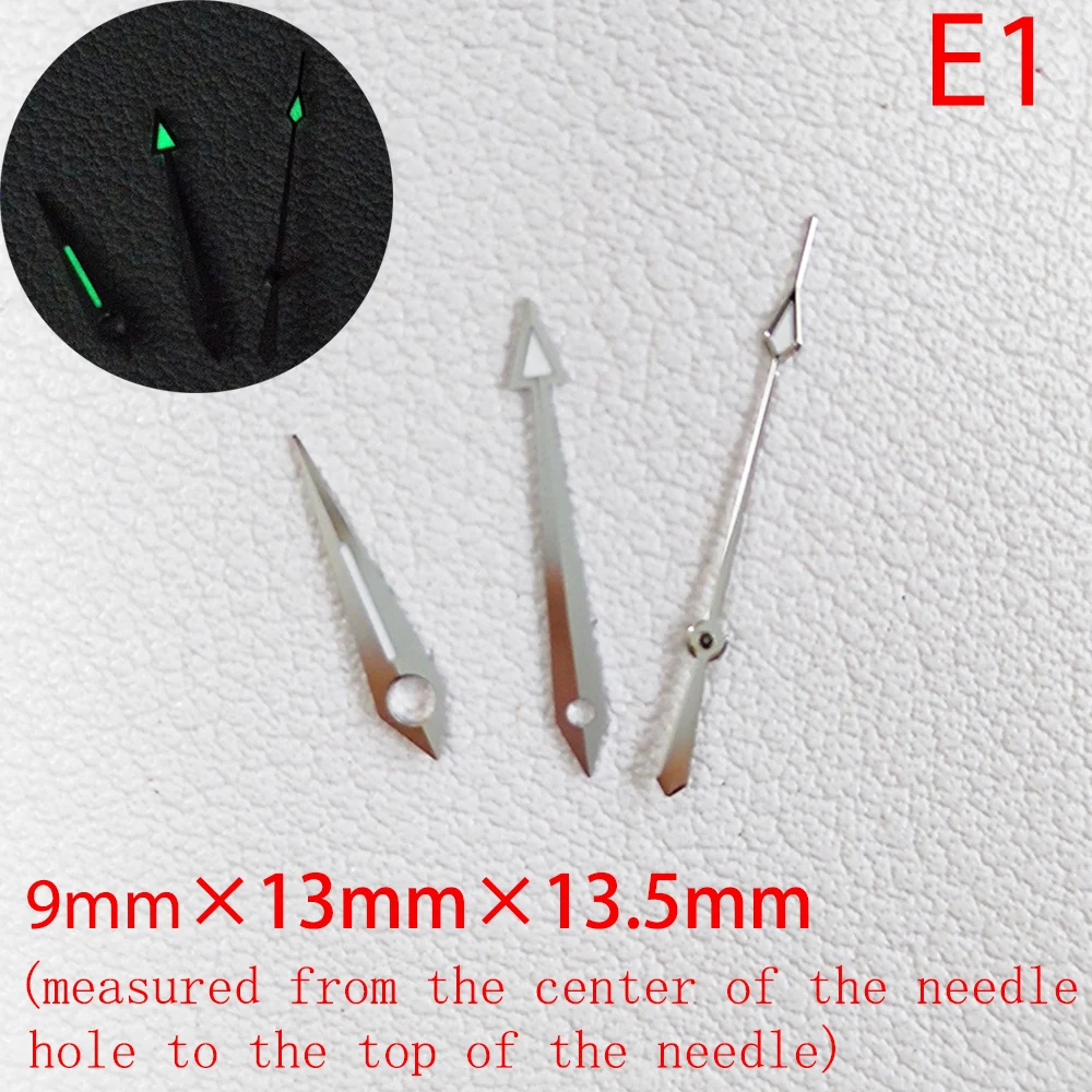 ETA-Series Watch accessories hand watch pointer  green blue super luminous suitable for ETA 2824 2892 2836 2834 movement hands