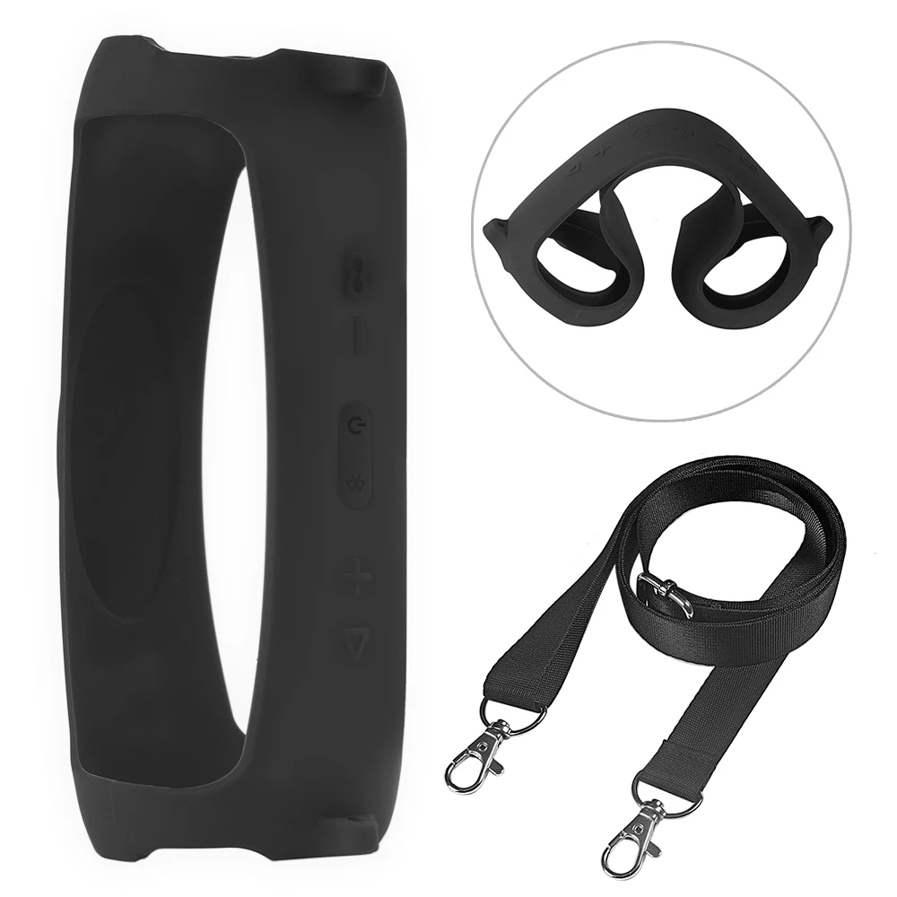 ZOPRORE Neueste Outdoor Reise Silikon Fall Abdeckung Haut Mit Gürtel für JBL Ladung 5 Tragbare Wireless Bluetooth Lautsprecher