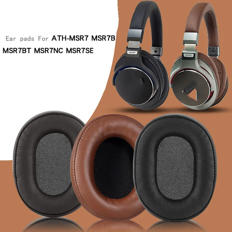 Wymienne nauszniki do audio-technica ATH-MSR7 MSR7B MSR7NC MSR7SE poduszki na słuchawki słuchawki nauszniki, nauszniki