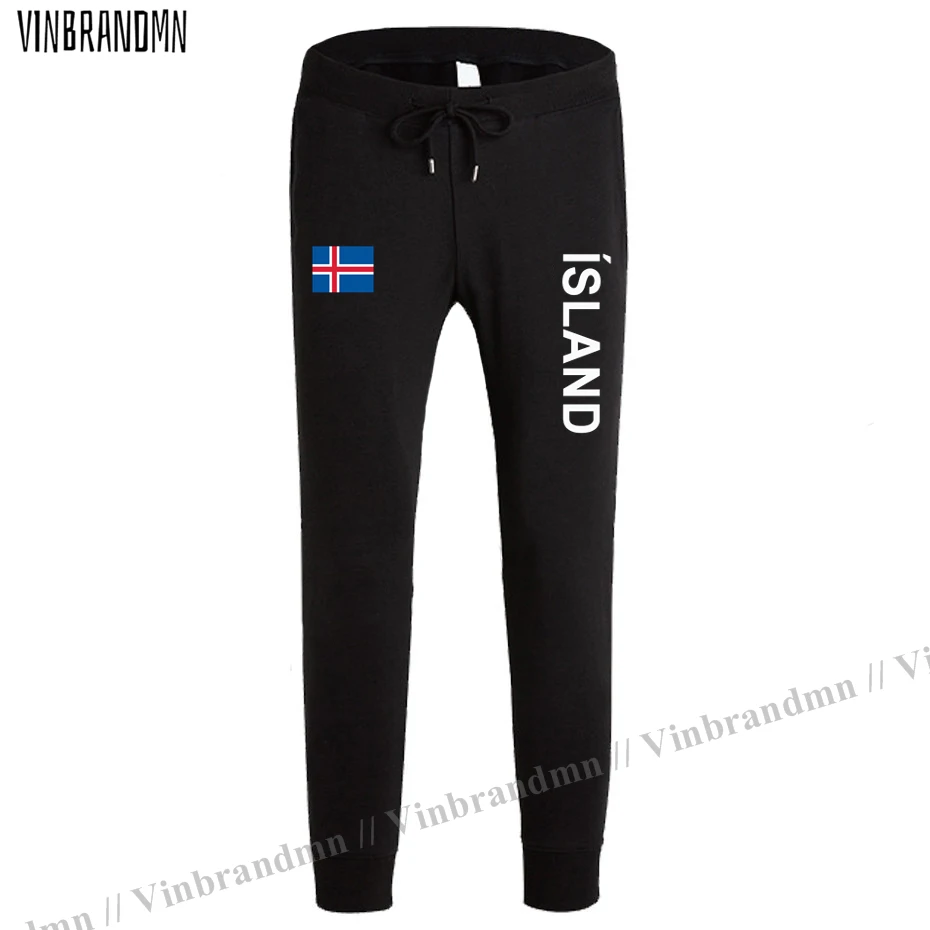 Iceland Icelander Icelandic ISL mens pants joggers jumpsuit sweatpants track sweat fitness fleece tactical casual nation country