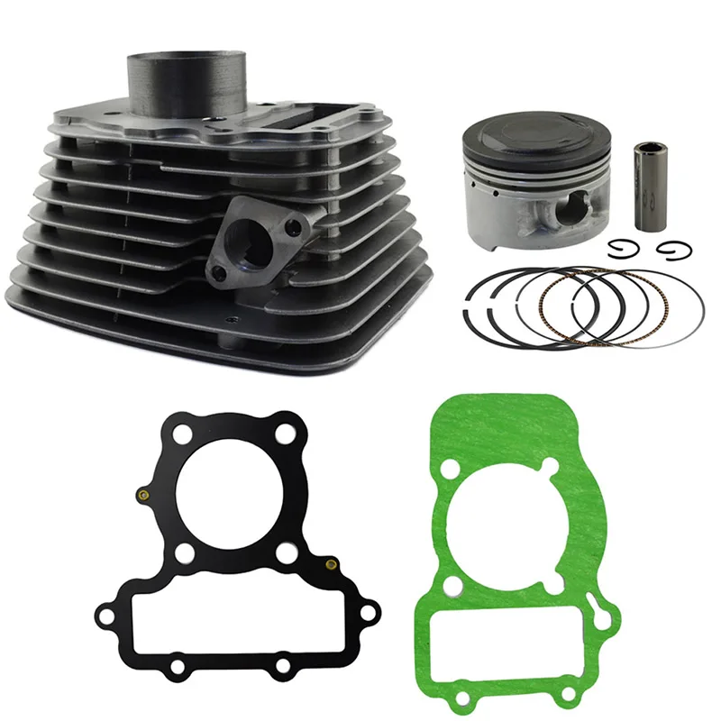 Motorcycle 49mm For YAMAHA XV250 XV 250 Front or Rear Cylinder Block & Piston & Head / Base Gasket Kit