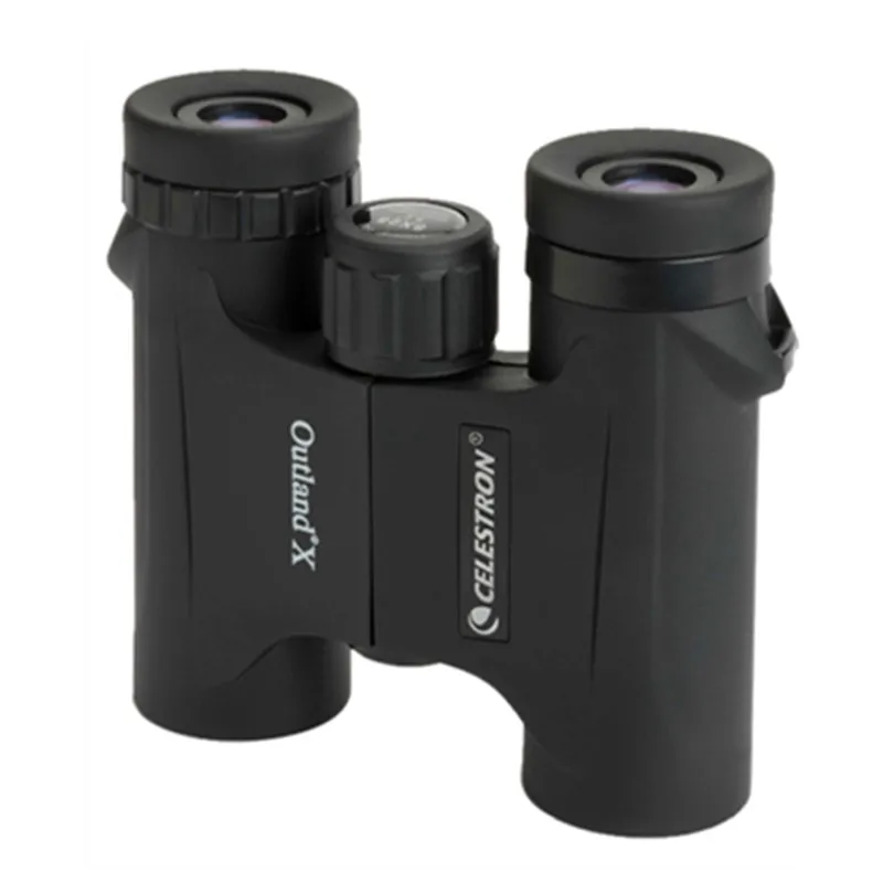 Celestron Outland X 8x25 Binoculars Waterproof & Fogproof Binoculars for Adults  Multi Coated Optics and BaK-4 Prisms 10X25