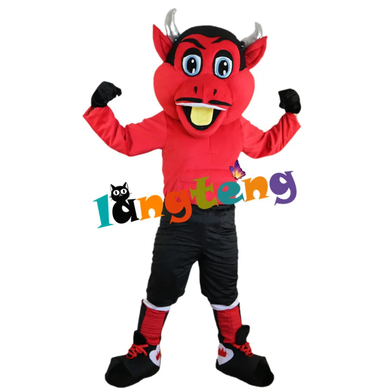 

656 Red Devil Mascot Costume Suit Cosplay Cosplay Cartoon Character