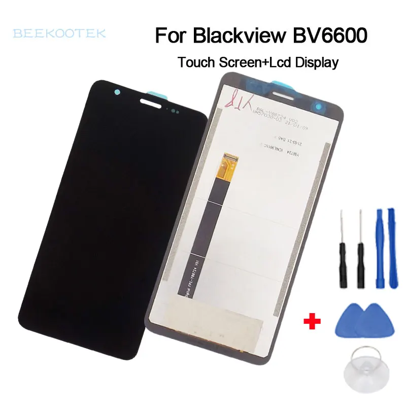 

New Original Blackview BV6600 LCD Display + Touch Screen Digitizer accessory For Blackview BV6600 5.7inch Android 10 Smartphone