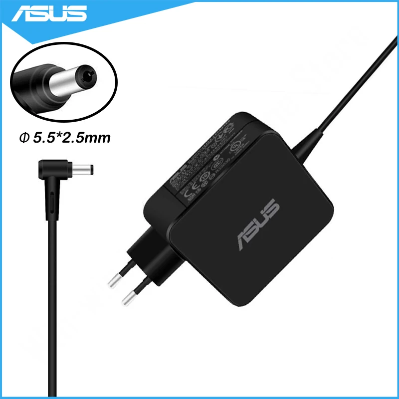 19V 2.37A 45W 5.5*2.5mm Laptop AC Power Charger Adapter For Asus U52F U57A S46CA S56C S56CA R510C X54C X55A X55C X75A F551M F555