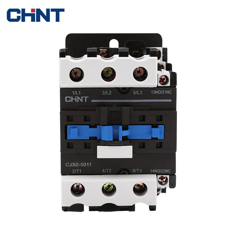 

CHNT CJX2 3 poles miniature contactors-motor CJX2-5011(1NO&1NC) 50HZ AC 380V,220V,127V,110V,48V,42V,36V,24V