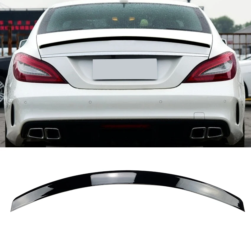 

For Mercedes Benz CLS Class C218 2011-2017 CLS260 CLS300 AMG Rear Top Spoiler Wing Exterior Modification