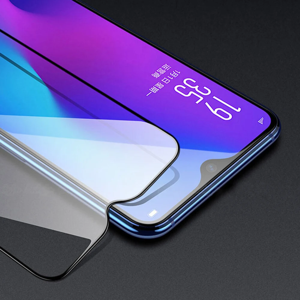 Tempered Glass for OPPO F9 F11 Pro 3D Full Cover Protective Glas Screen Protector for OPPO Realme 2 Pro 3 1 2pro