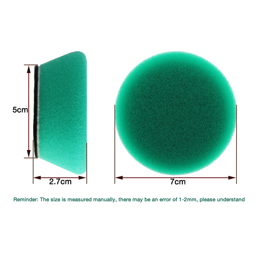 2 inch polishing sponge board, coarse, medium and fine, suitable for RO/DA fine polishing machine high-grade sponge