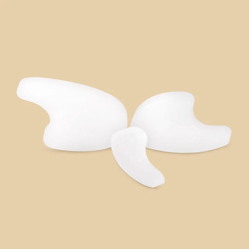1/10Pairs Gel Toe Separators for Bunion Pain Relief Toes Spacer Straighteners Prevent Corns Blisters and Hammertoes Straightener