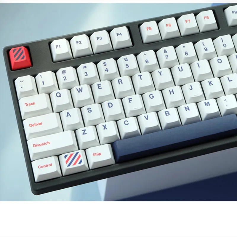 Họa Tiết Trơn Gói Chủ Đề PBT Thăng Hoa Anh Đào Keycap Cho MX Tắc Bàn Phím Cơ 141 Phím