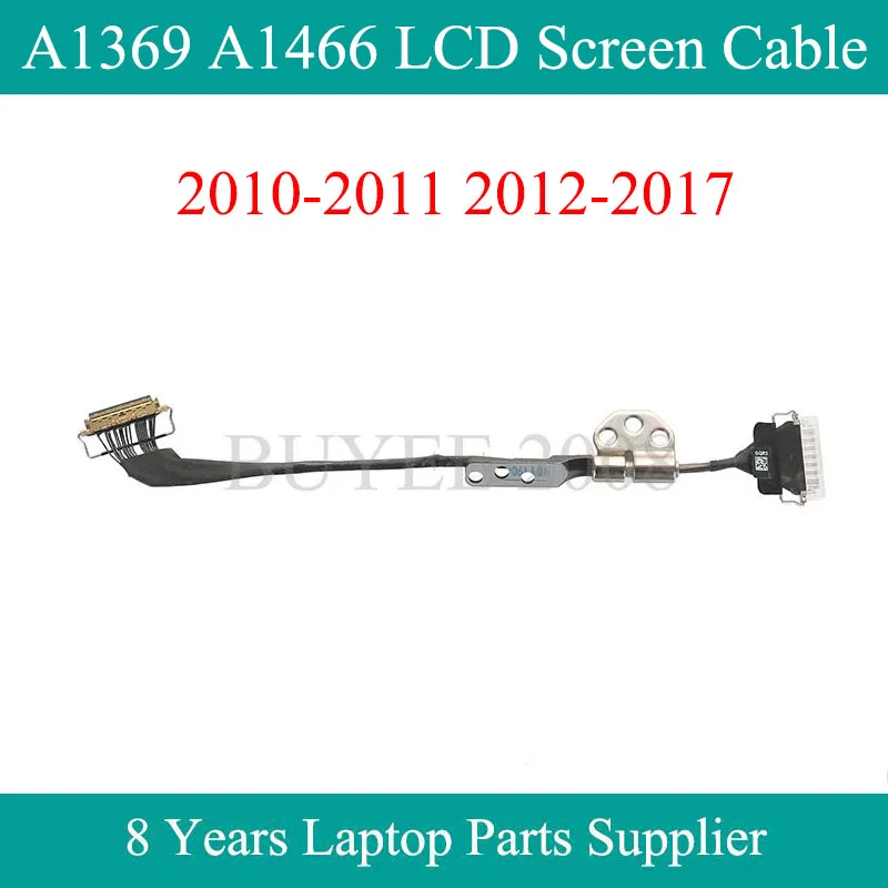 

Оригинальный кабель A1369 для ЖК-экрана 2010 2011 для Macbook Air 13,3 дюйма A1466 Гибкий кабель для ЖК-дисплея со светодиодной подсветкой 2012 2013 2014 2015 2016 2017