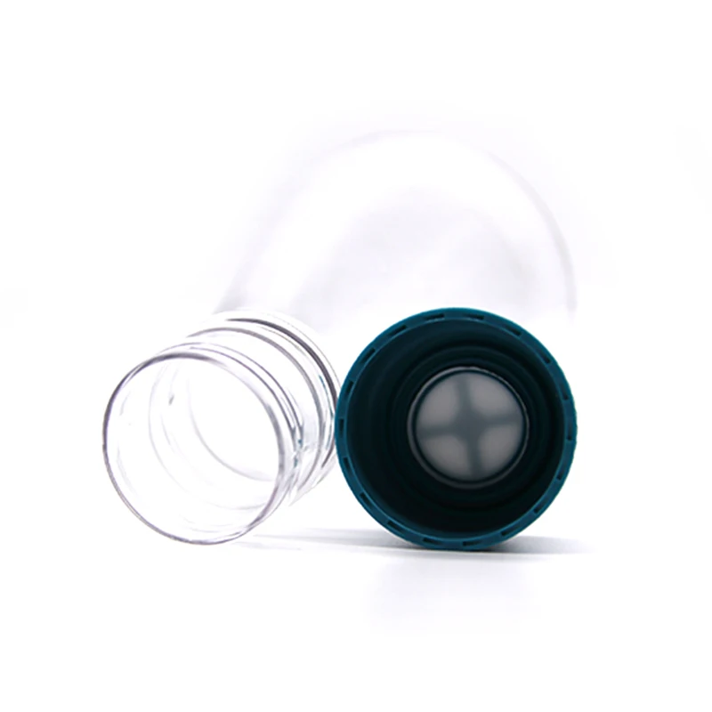 WEIAI Plastic Erlenmeyer Flask Cell Culture Lab Bottles with Screw Cap 125ml/250ml/500ml for Chemistry Lab Supplies