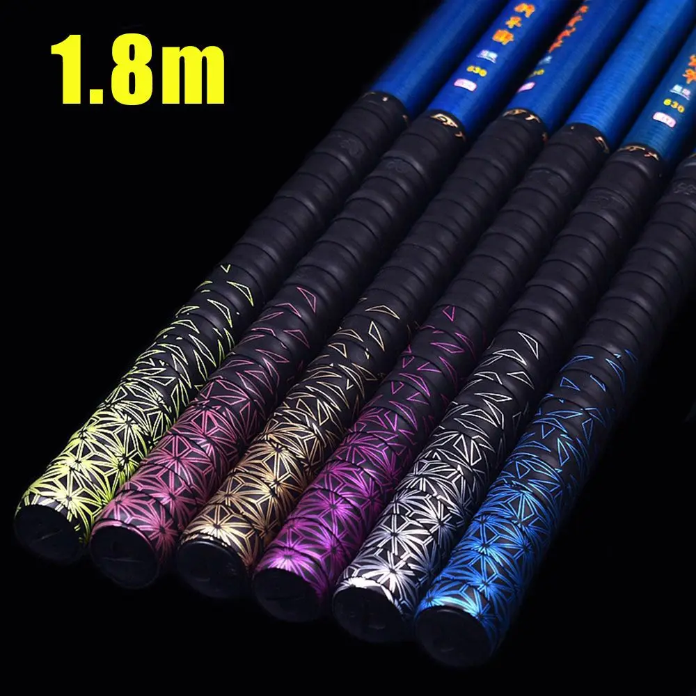 1.8m Anti-Slip Grip Tape Thicken Sport Sweatband Keel Design Windings Over Bike Fishing Rod Handle For Badminton Baseball Bats