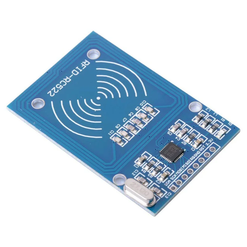 5 pçs/lote MFRC-522 RC522 Leitor NFC RFID RF IC Cartão Indutivo Módulo Módulo Sensor Para Arduino + Cartão + NFC NFC S50 Chave Anel