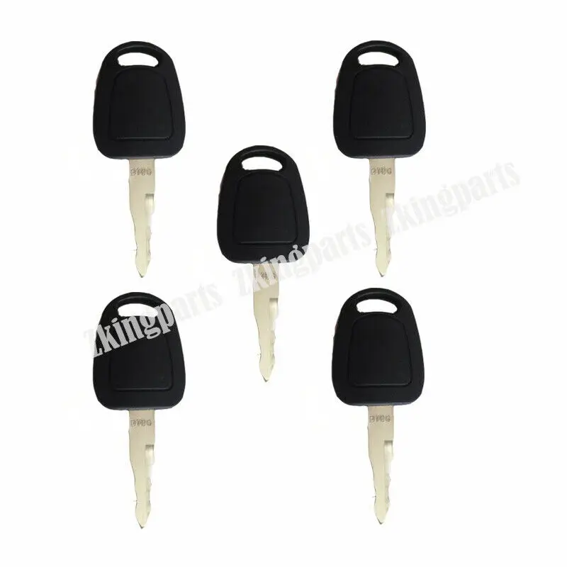 5pcs Construction Heavy Equipment Ignition key D100 Fit for Daewoo Doosan Terex