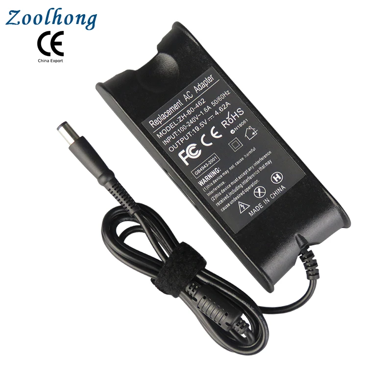 

19.5V 4.62A 90W AC Adapter FOR DELL Latitude D505 D510 D800 D810 D820 E5530,E5400,E6500,M70 Laptop Power Charger Supply