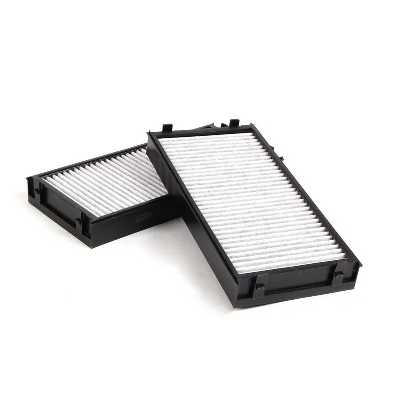 64119248294 2Pcs Cabin Air Filter For BMW E70 X5 E71 X6 F01 F02 F07 F10 Activated Carbon ABS Original 64319945586