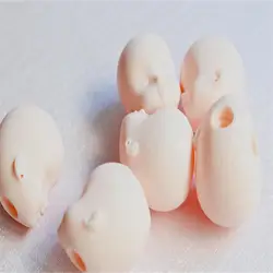 1PCS original heads for Licca doll bareheaded dolls accessories toys for girls toy practice makeup doll head bjd 1/6 make up