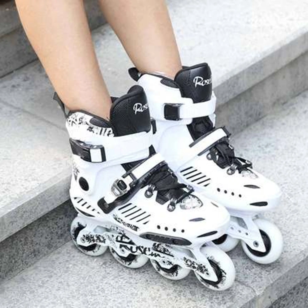 Roller skates adult roller skates inline skates professional flat skates fancy shoes roller skates skate shoes full flash wheel