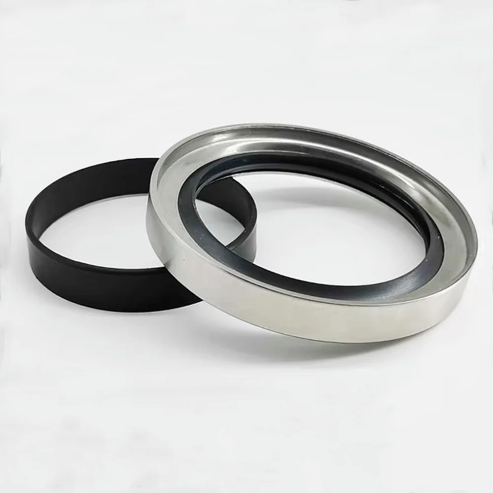 

Rotary Screw Air Compressor Stainless Steel Shaft Seal 60x75/80/80/80/82/85/85x8/8/10/12/12/10/12 Double lips PTFE oil seals