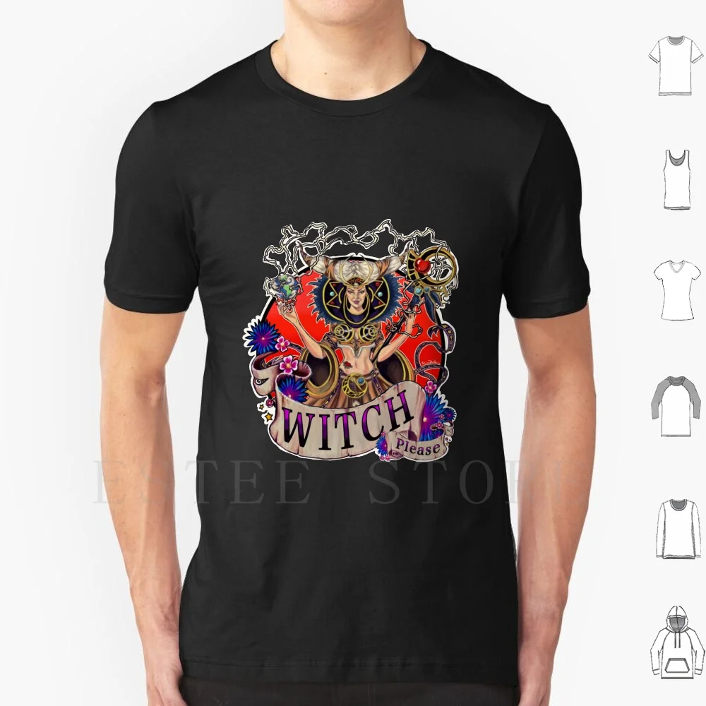 ¡Bruja, por favor! Camiseta Rita Repulsa de algodón para hombre, estampado DIY, Rita Replulsa Morphin Time Witch Lord Zedd